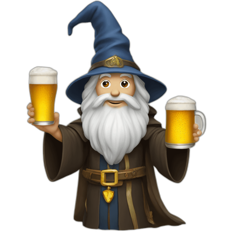 wizard-with-beer emoji