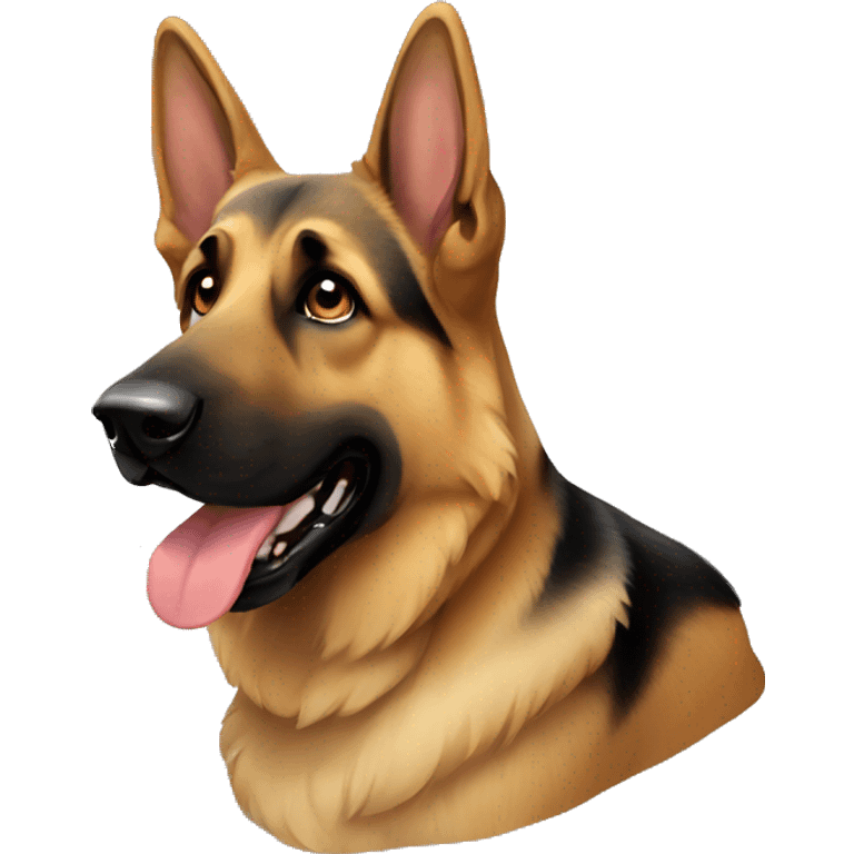 German shepherd  emoji