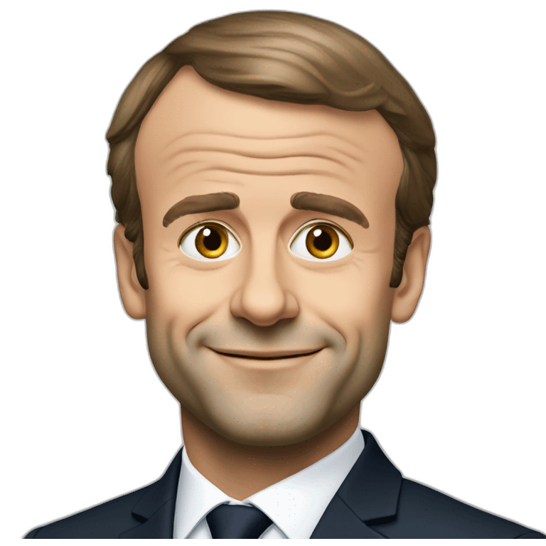 Emmanuel Macron emoji