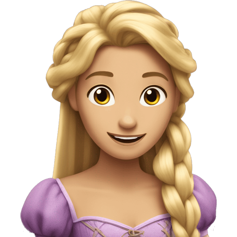 rapunzel emoji