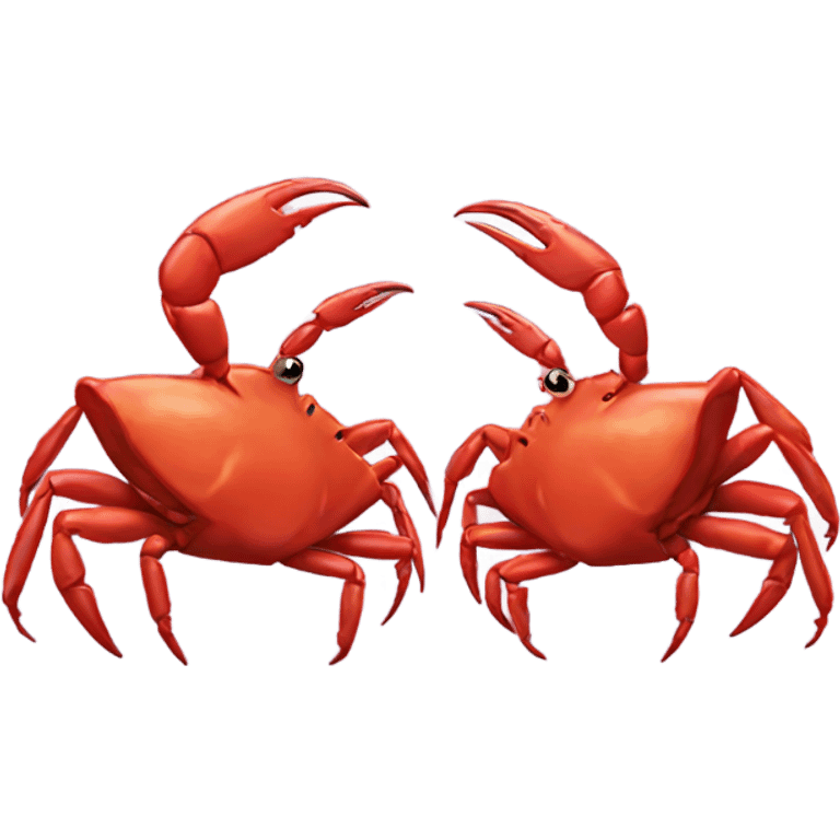 Kissing Crabs emoji