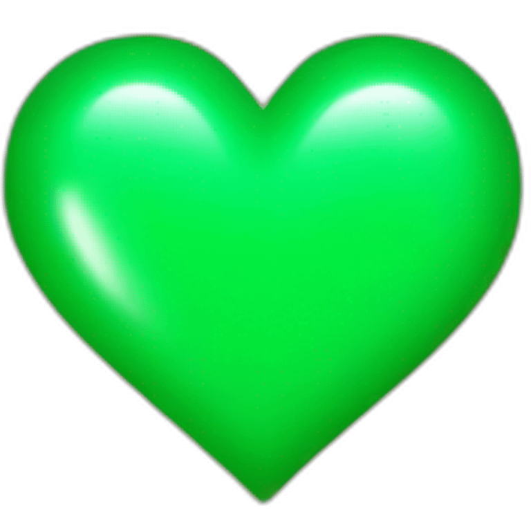 green heart emoji