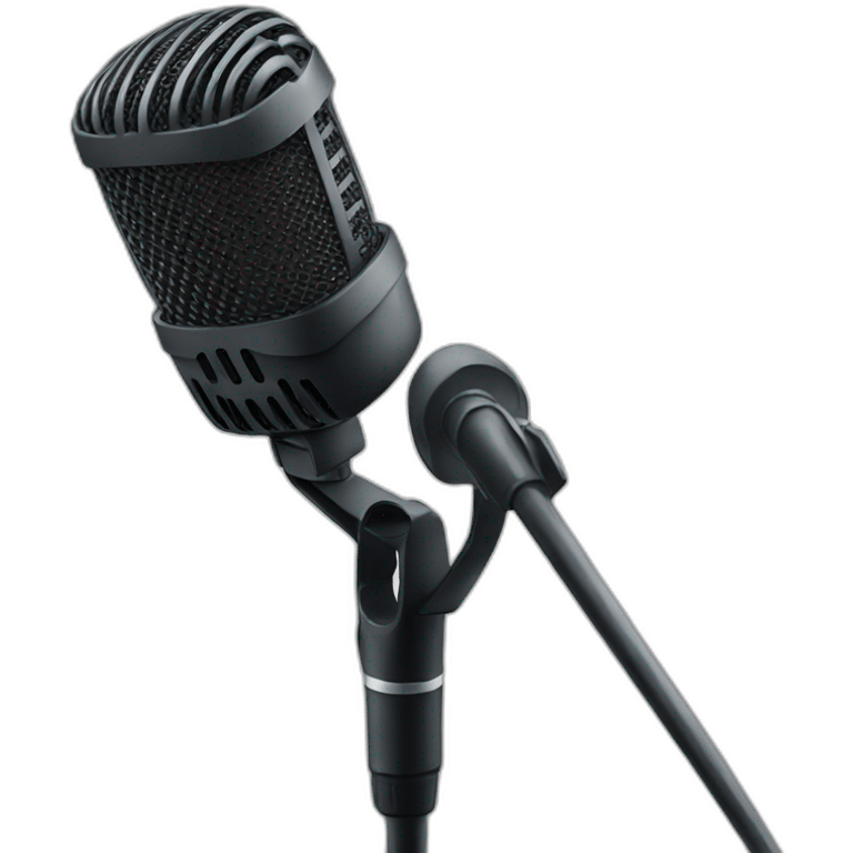 studio mic emoji