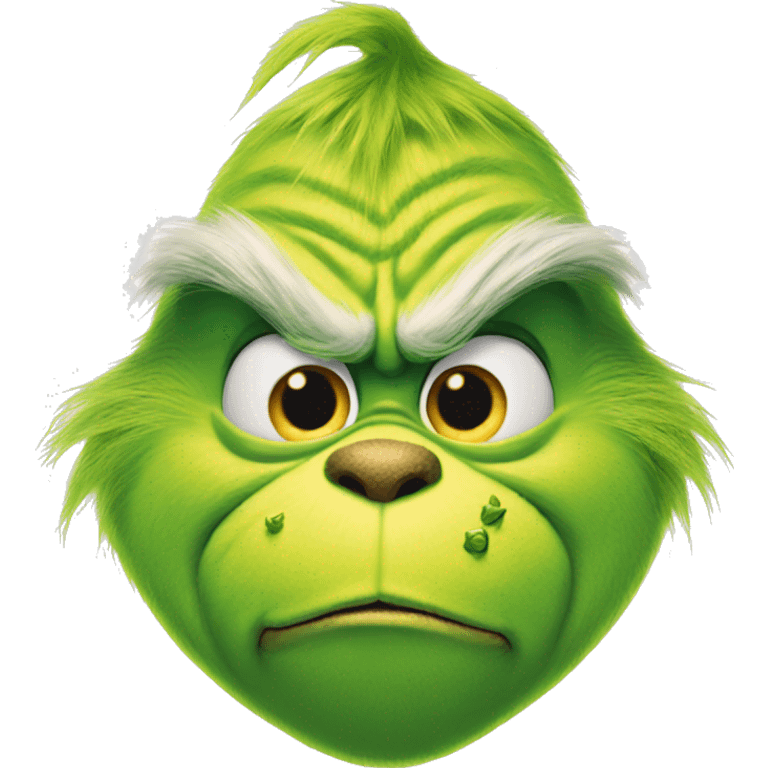 The grinch emoji