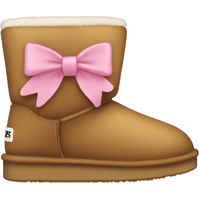 Uggs with bows emoji