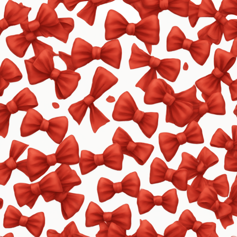 red bow emoji