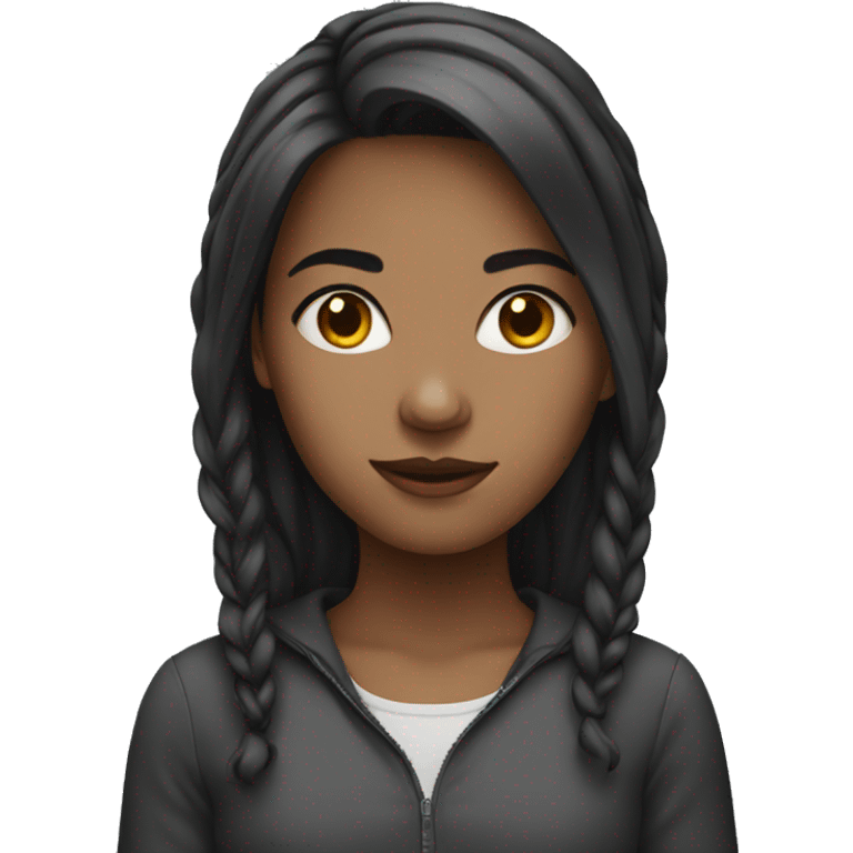 portrait of a young female emoji