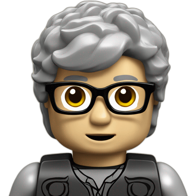 Lego minifigure emoji