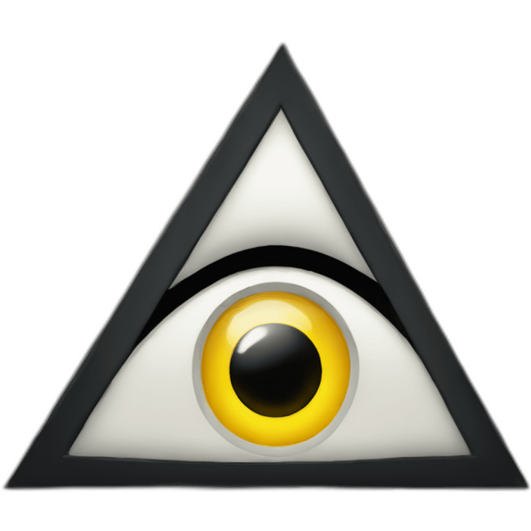 All seeing eye emoji