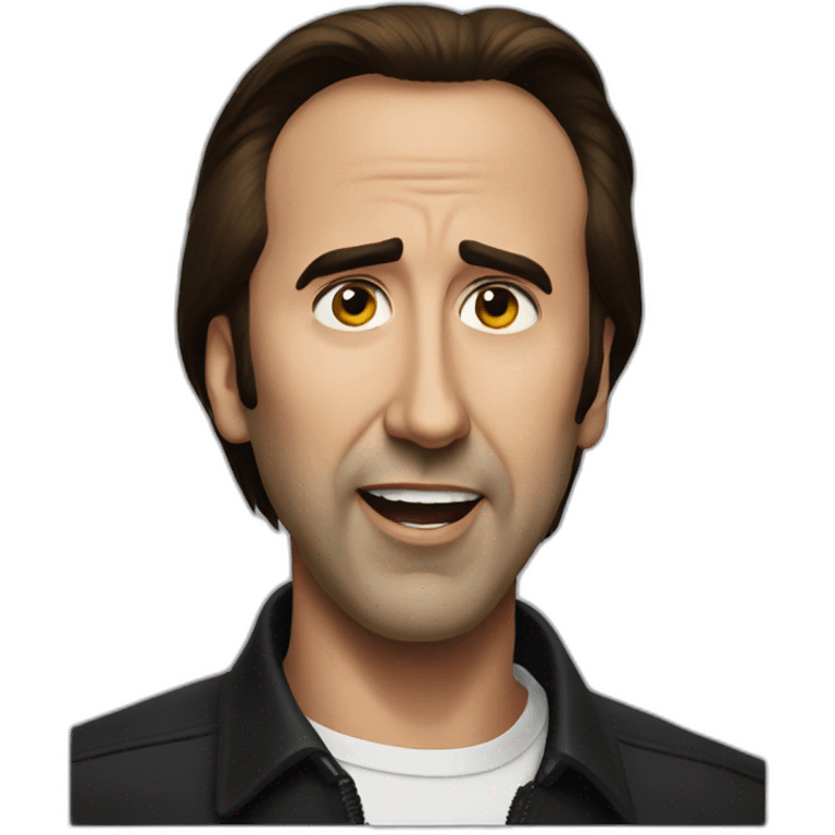 Nicolas cage emoji