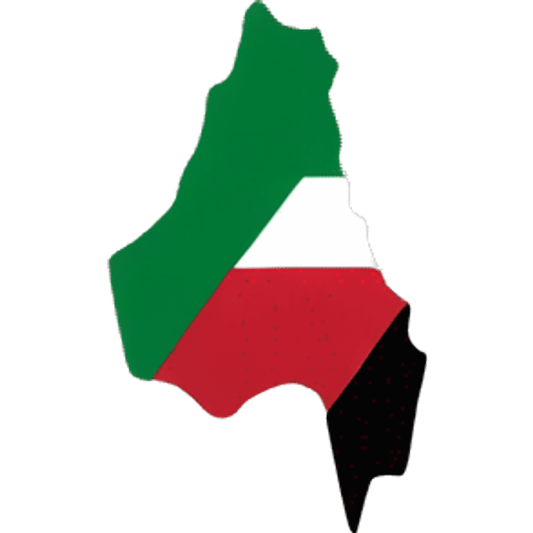 Shape of Palestine emoji