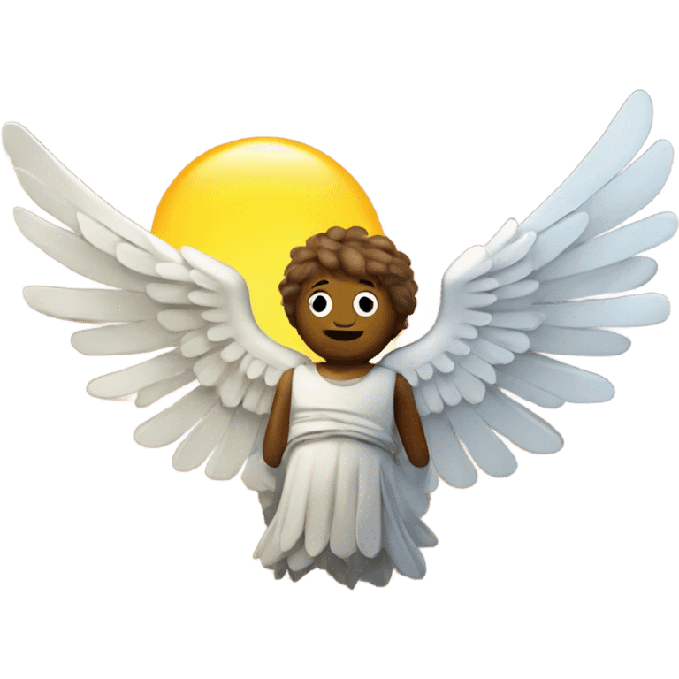 Icarus near sun emoji