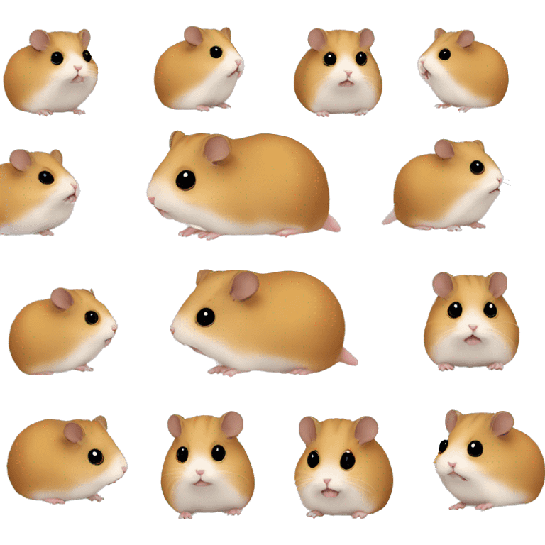 Hamster meme emoji