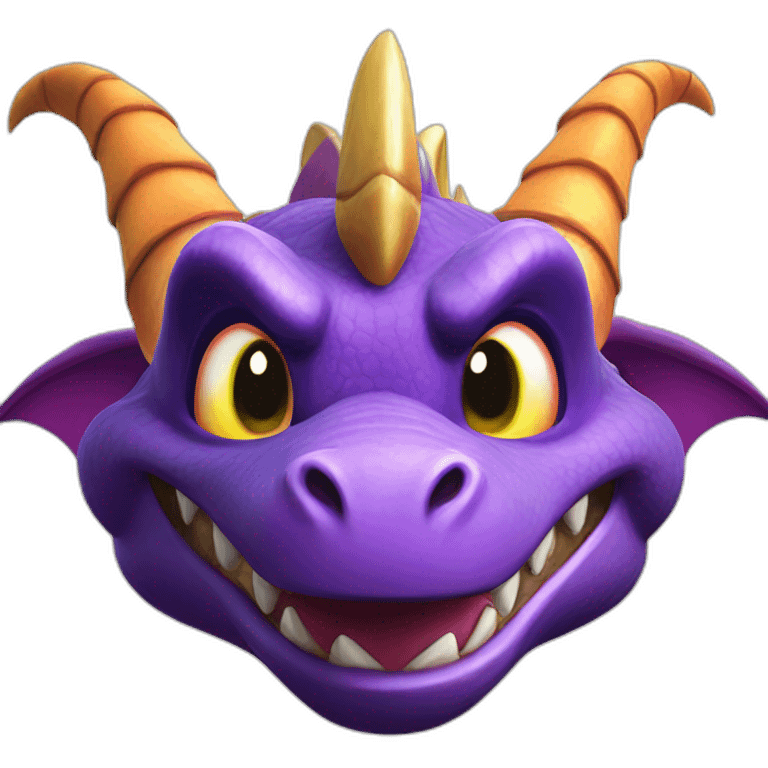 Spyro from Skylanders emoji