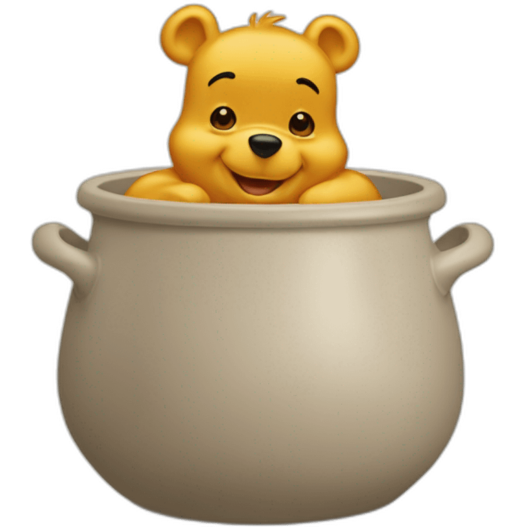 Winnie-Pooh pot de miel emoji