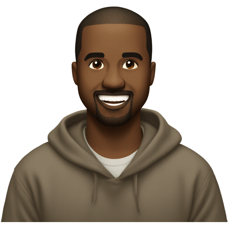 Kanye west happy emoji