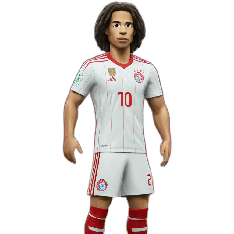 Leroy Sane in bayern Jersey emoji