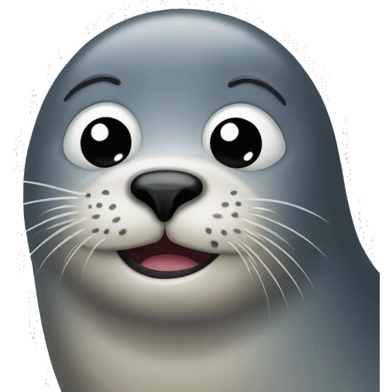 a crying seal emoji