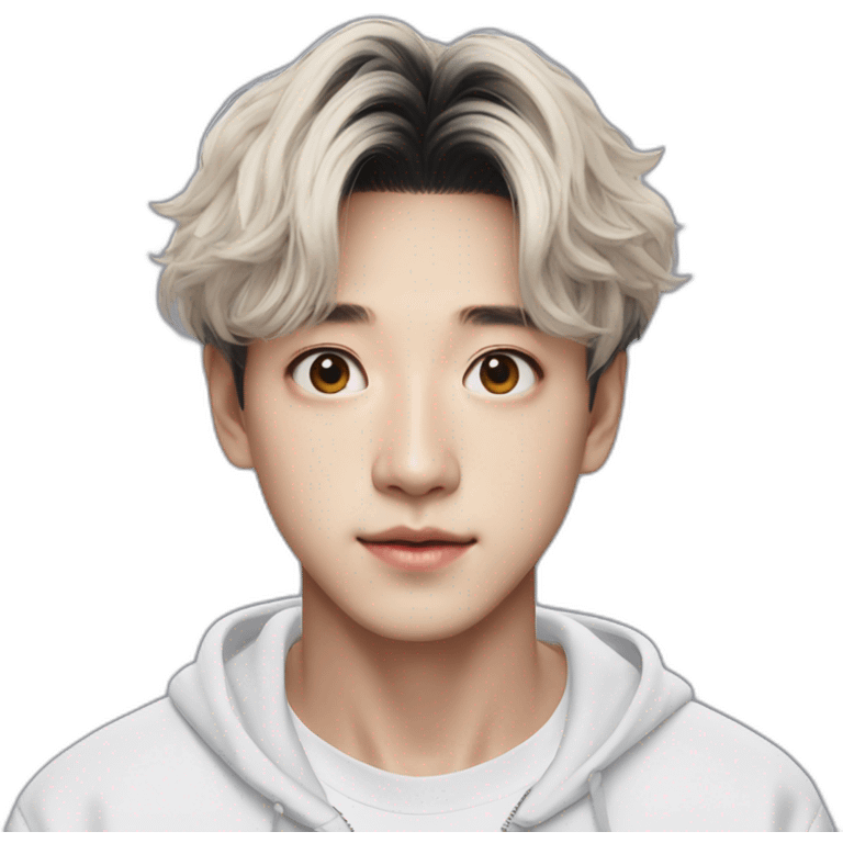 Jung kook from bts ultra realistic high quality emoji