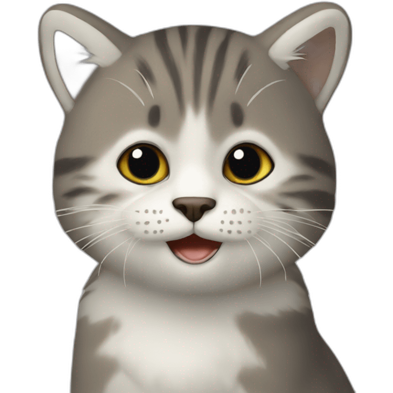 chat sur ours emoji