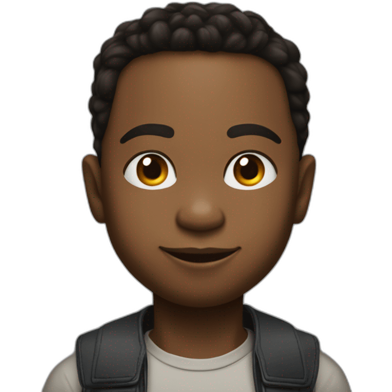 NIÑO AFRICANO CONTRA ELON MUSK emoji