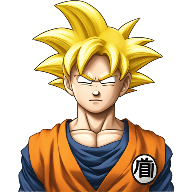 goku sayan emoji