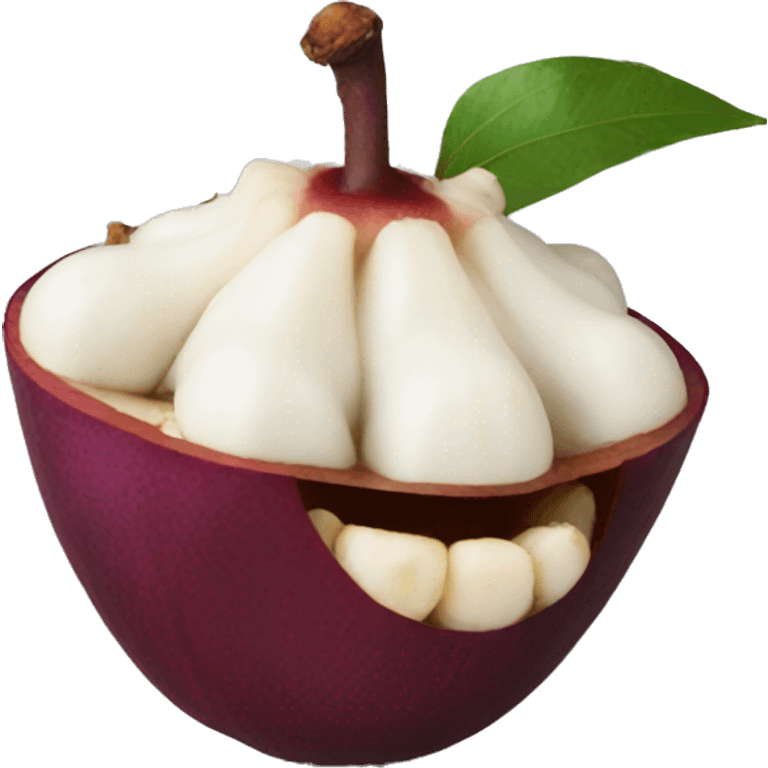 mangosteen emoji