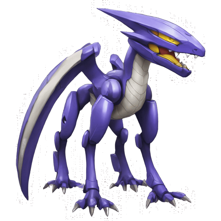  Cool Edgy Godly Futuristic Digimon-Fakemon-Genesect-Reptile full body emoji