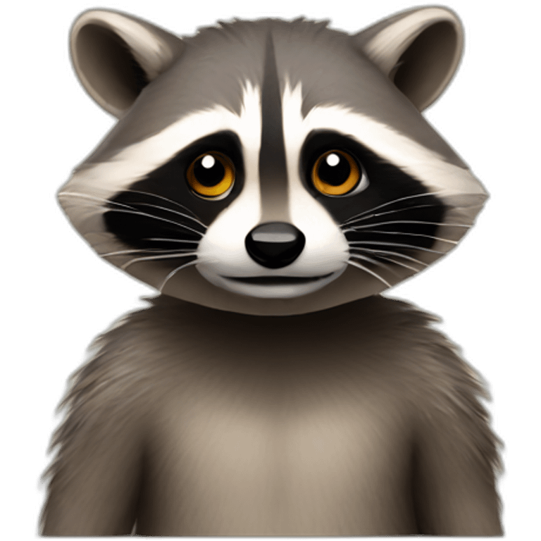 Raccon emoji