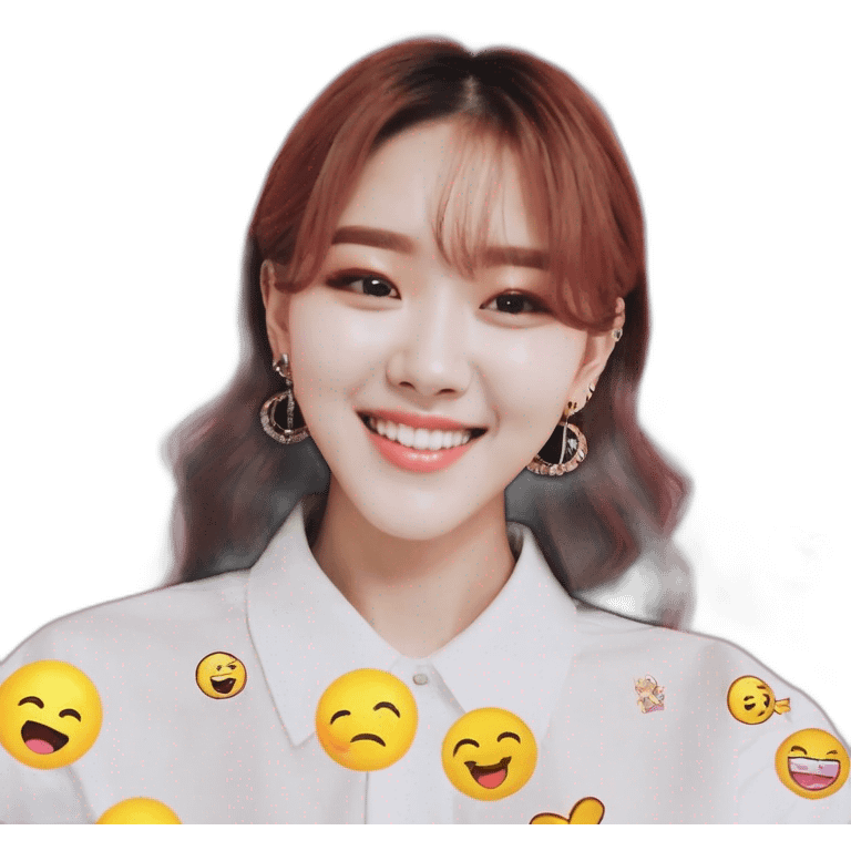 Kpop fangirl emoji