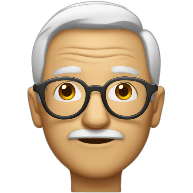 glasses old man emoji