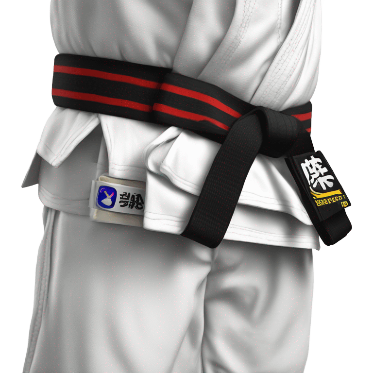 Bjj White Belt first stripe emoji