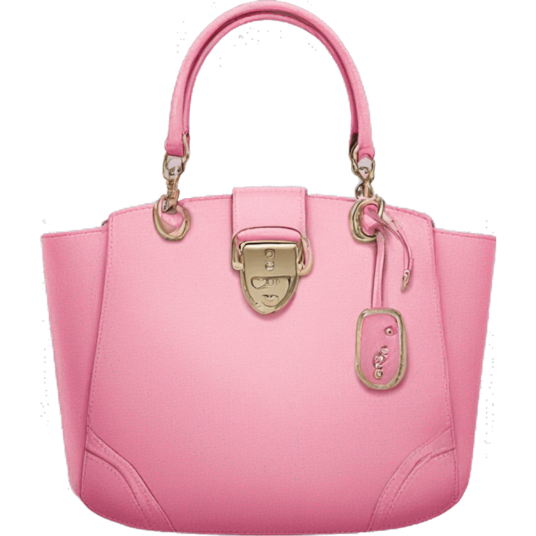 Pink Guess Purse emoji