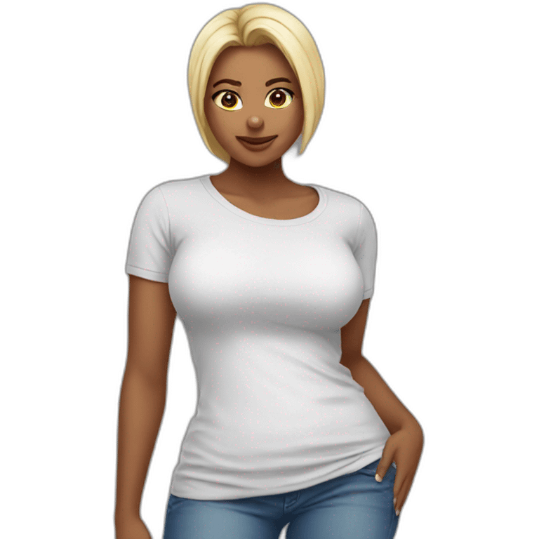 big-tits-in-tshirt emoji