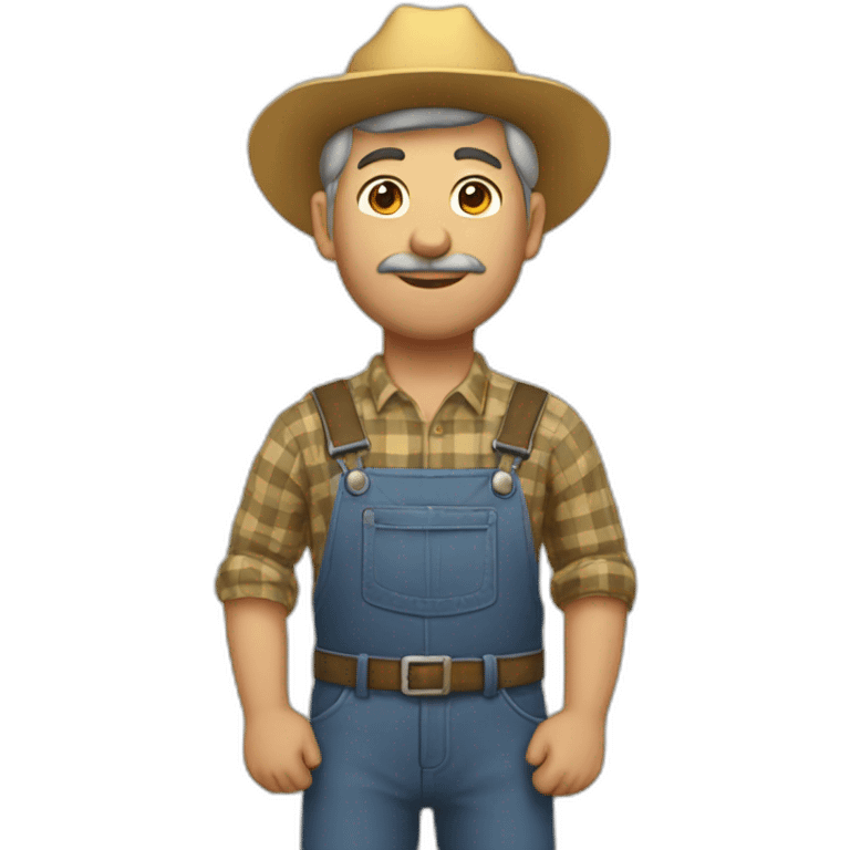 farmer tumb up emoji