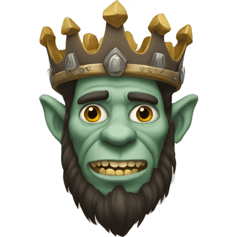 troll king emoji