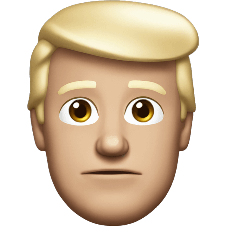 Donald Trump in a Glasgow rangers shirt  emoji