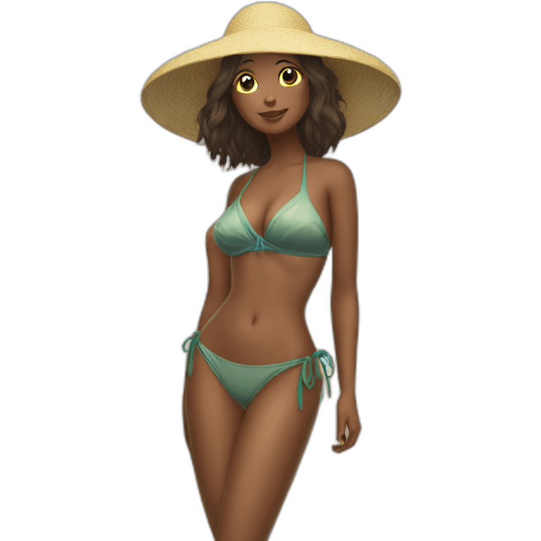 big-wahunga-chic-in-bikini-japanese emoji