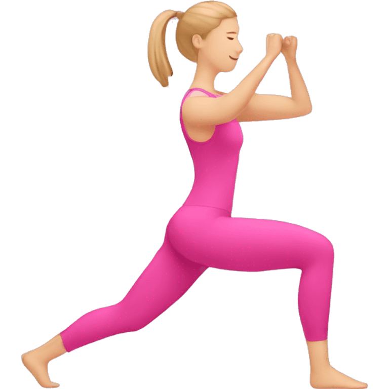 Pink Pilates emoji