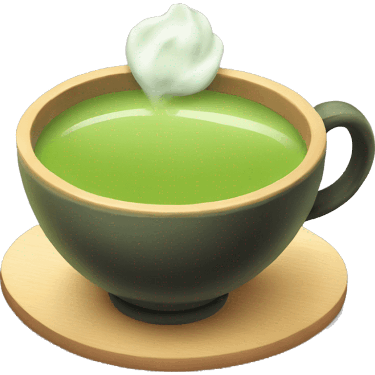 Matcha tea emoji