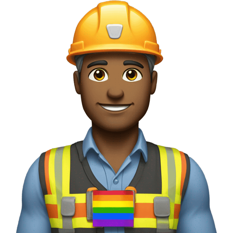 gay construction worker emoji