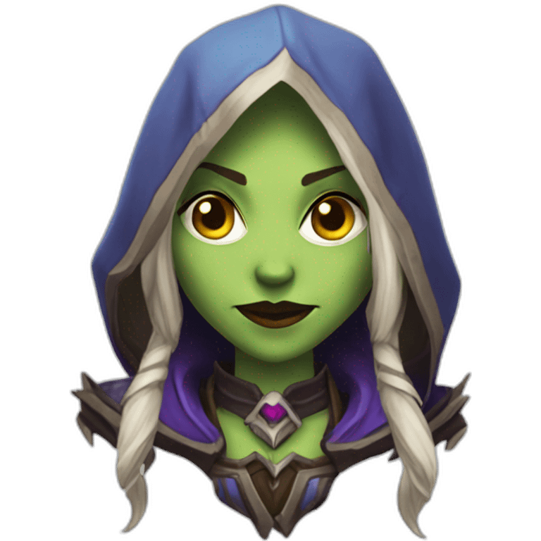 Sylvanas from WoW emoji