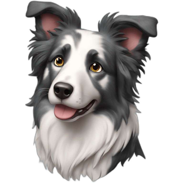 border collie blue merle emoji