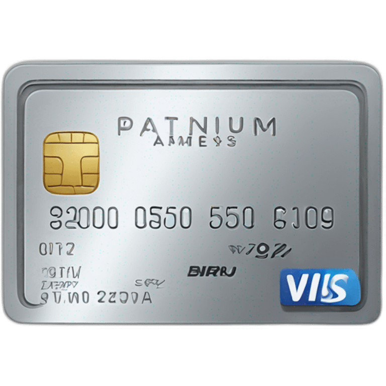 platinum amex card emoji