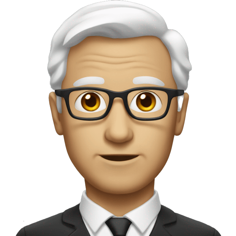 white gentleman emoji