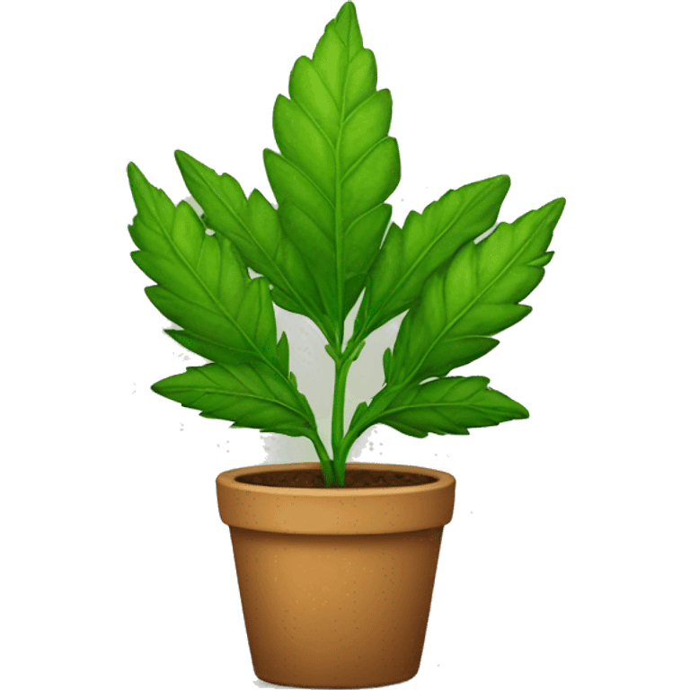 Weed plant emoji