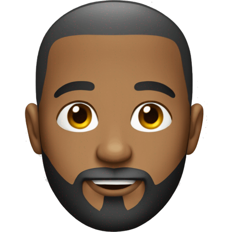 buzz cut with beard  emoji