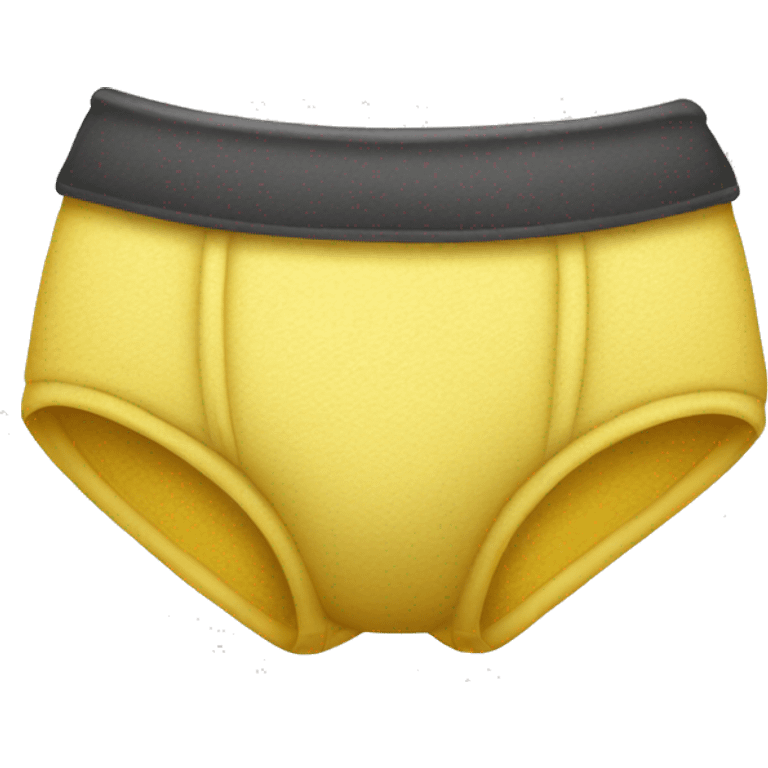 yellow underpants emoji