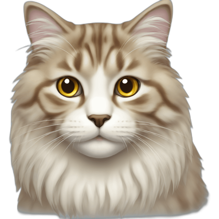 Siberian cat emoji