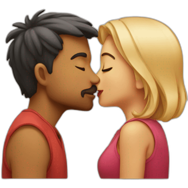 Love kiss emoji